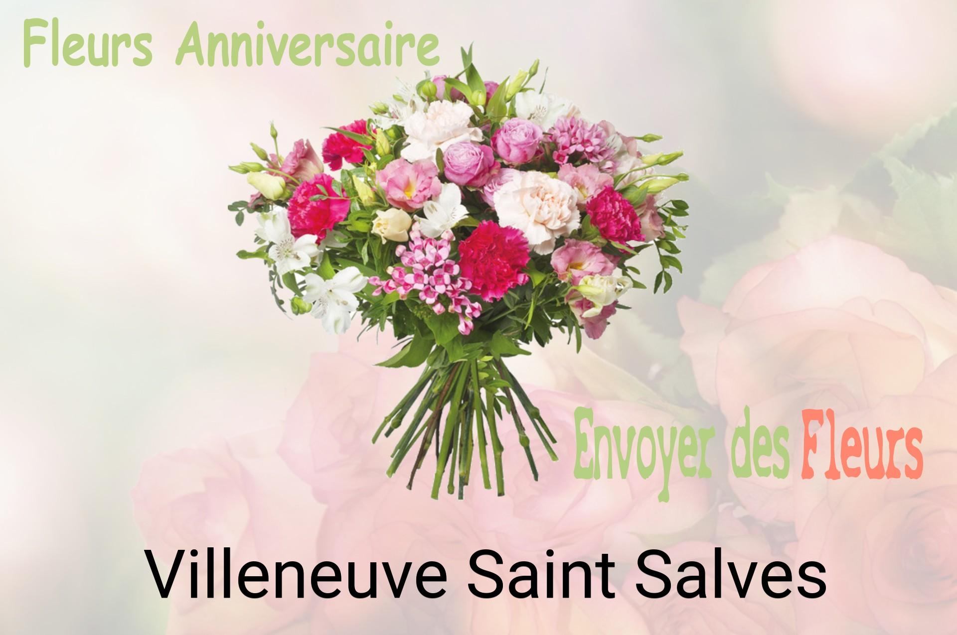 Bouquet de fleurs d’anniversaire livré à Villeneuve-Saint-Salves