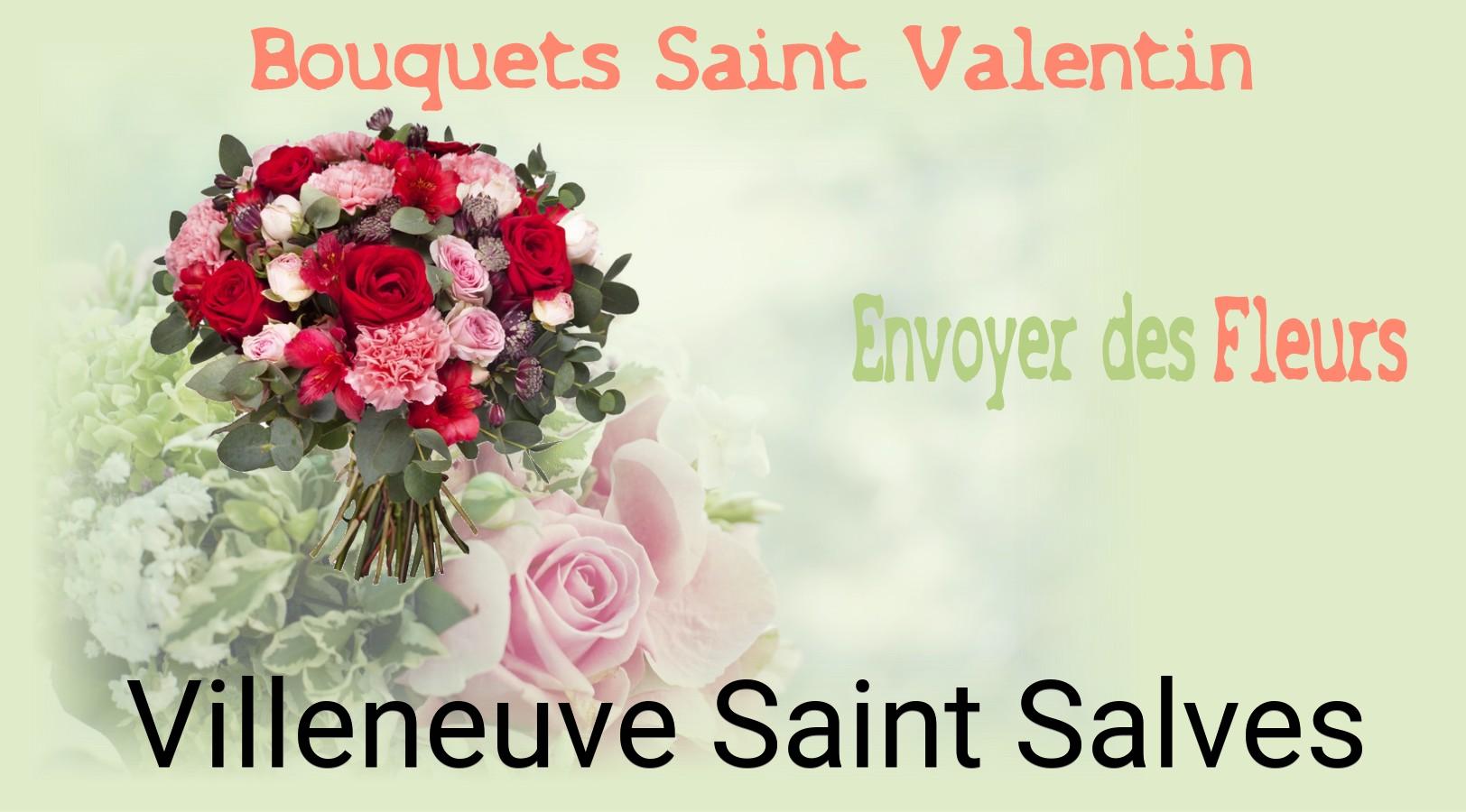 Roses de Saint-Valentin livrées à Villeneuve-Saint-Salves